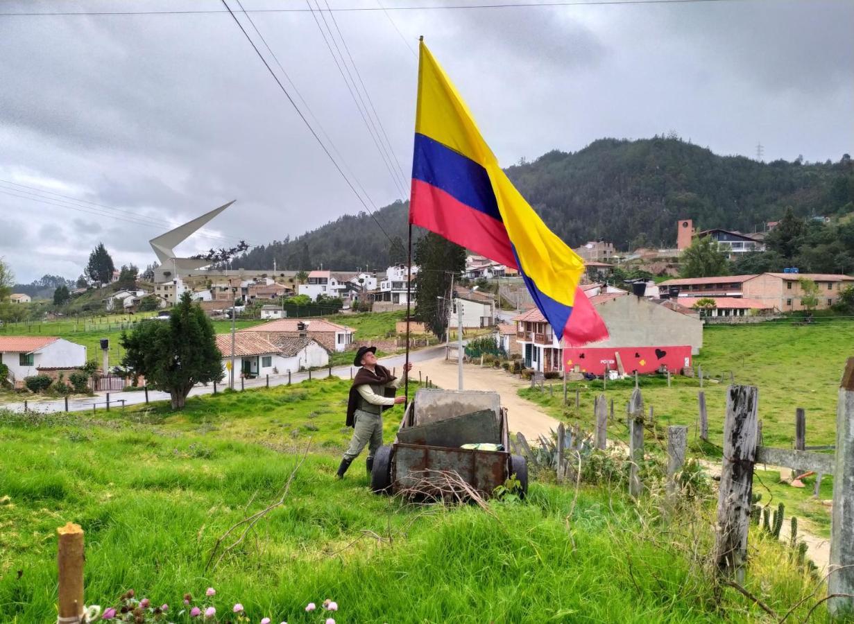 Cabanas & Glamping De Ruana Por Boyaca Paipa Bagian luar foto