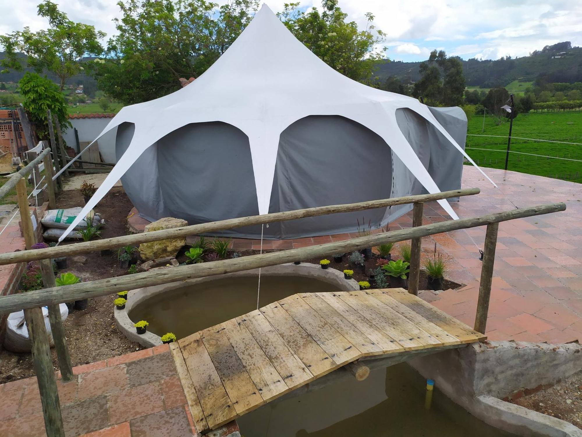 Cabanas & Glamping De Ruana Por Boyaca Paipa Bagian luar foto