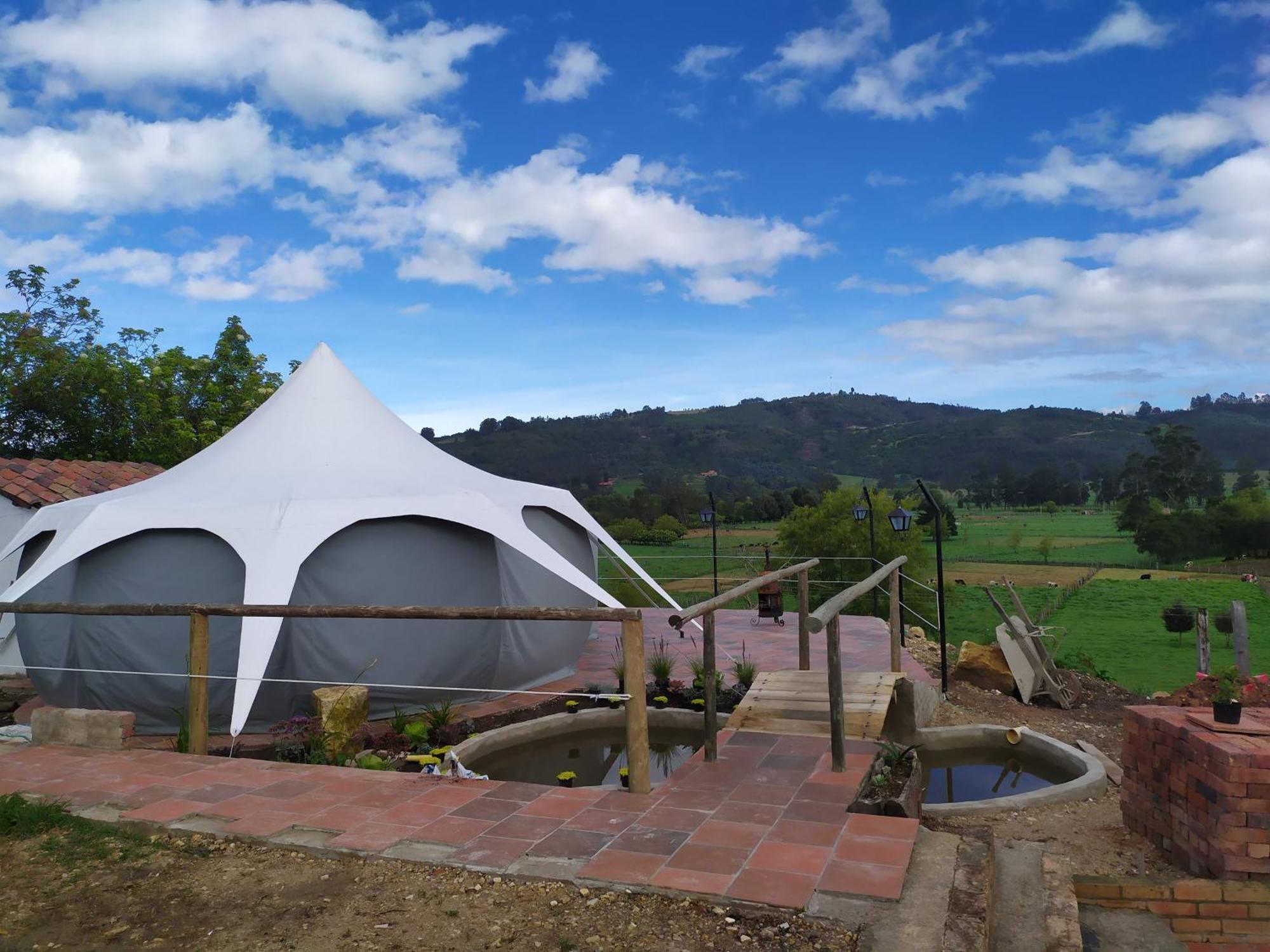 Cabanas & Glamping De Ruana Por Boyaca Paipa Bagian luar foto