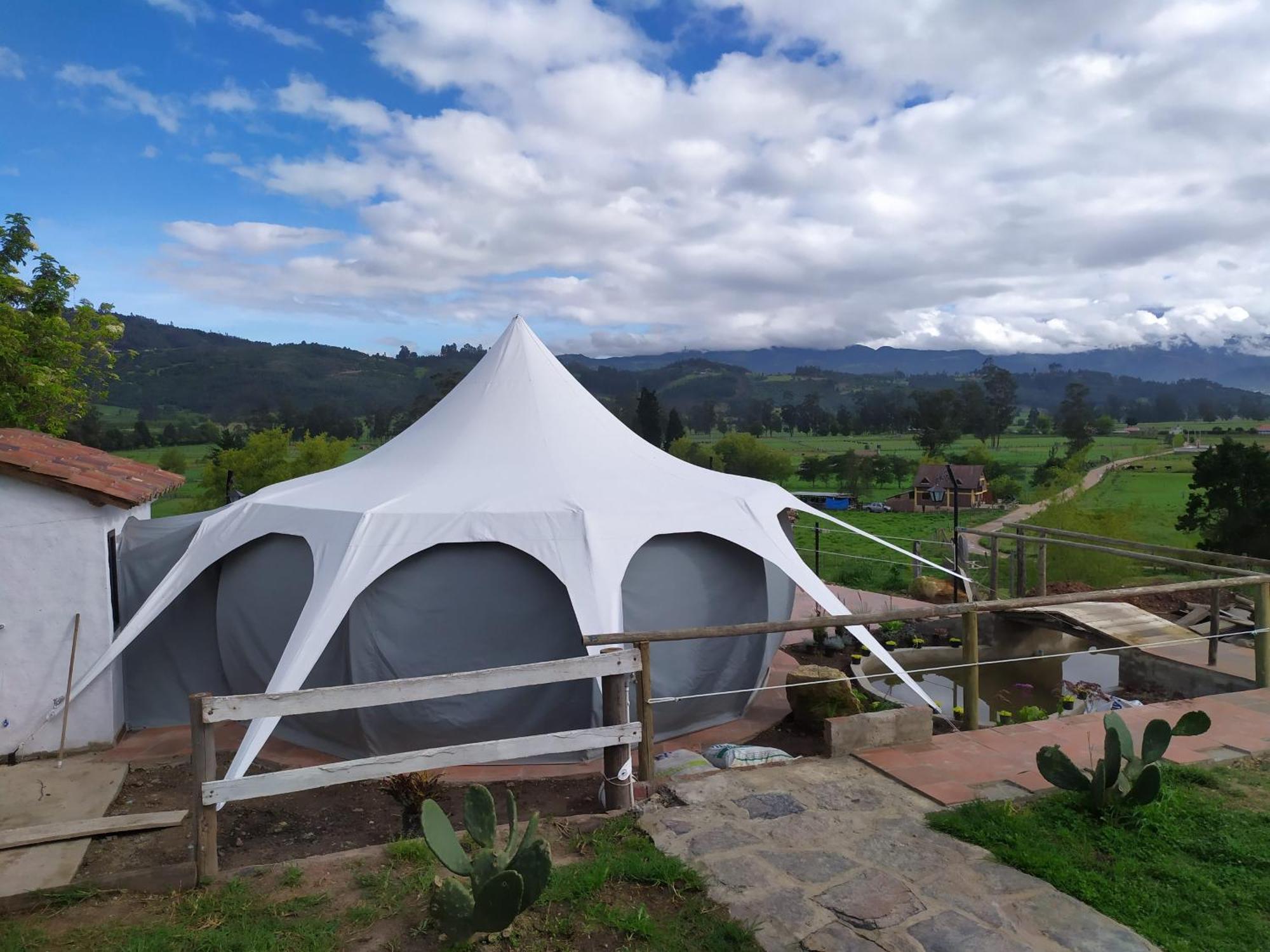 Cabanas & Glamping De Ruana Por Boyaca Paipa Bagian luar foto